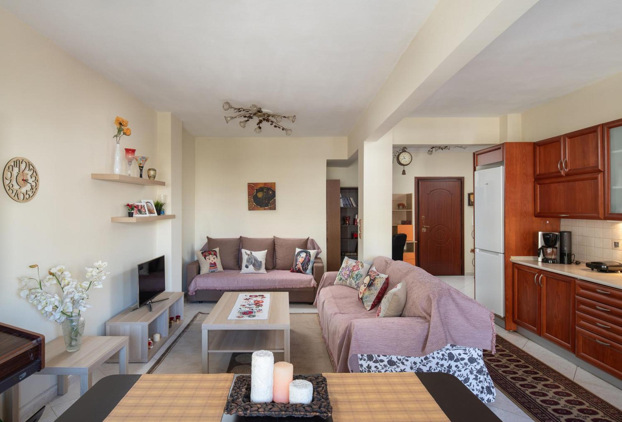 Apartmán Άνεση Και Ευκολία, Σπίτι Συκιές. Soluň Exteriér fotografie