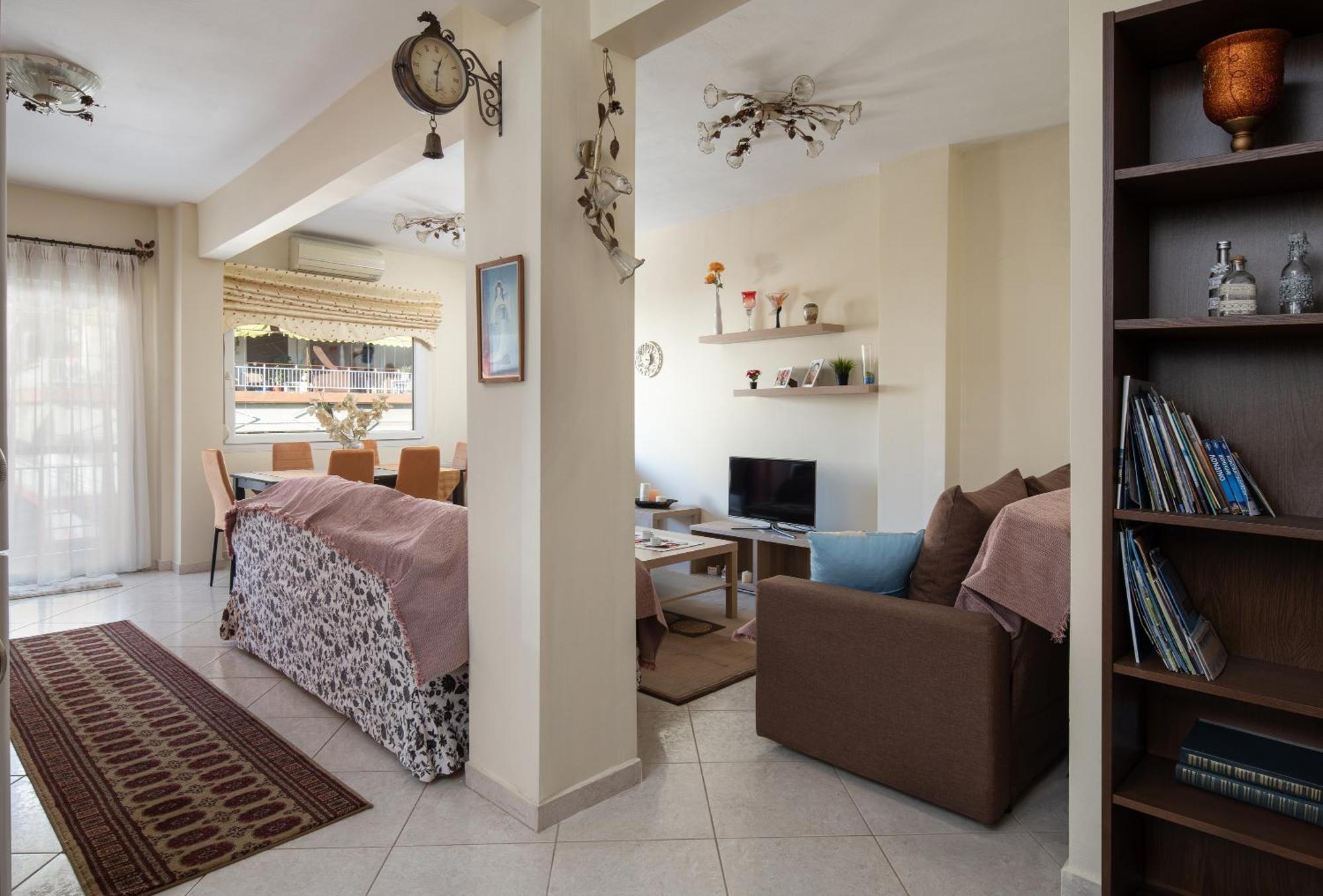 Apartmán Άνεση Και Ευκολία, Σπίτι Συκιές. Soluň Exteriér fotografie